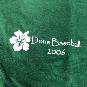 Santa Barbara Dons baseball 2006 t-shirt Sz 2XL